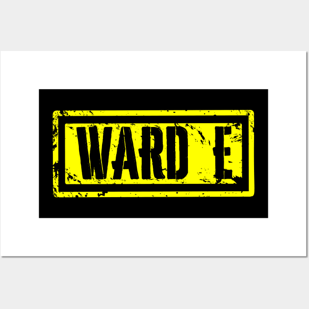 Have a Nice Rest in WARD E Wall Art by TJWDraws